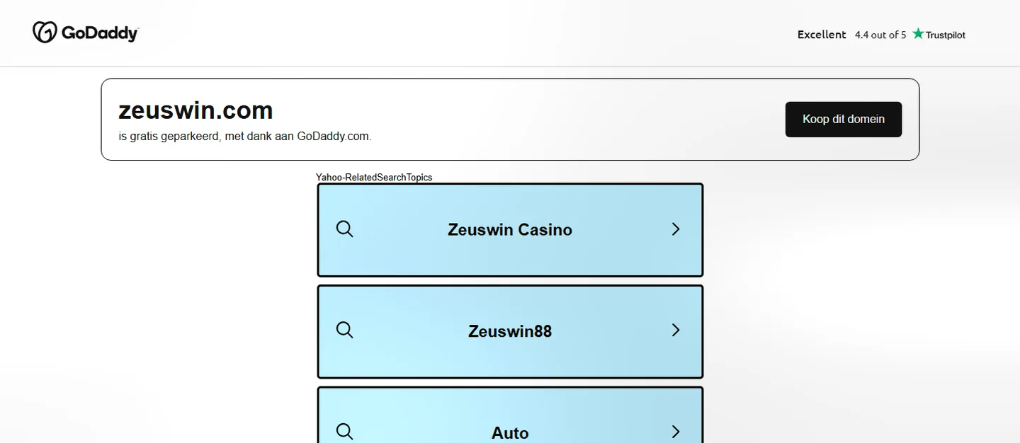 Zeuswin Casino — Tot € 800 + 150 gratis spins verdeeld over 2 stortingen